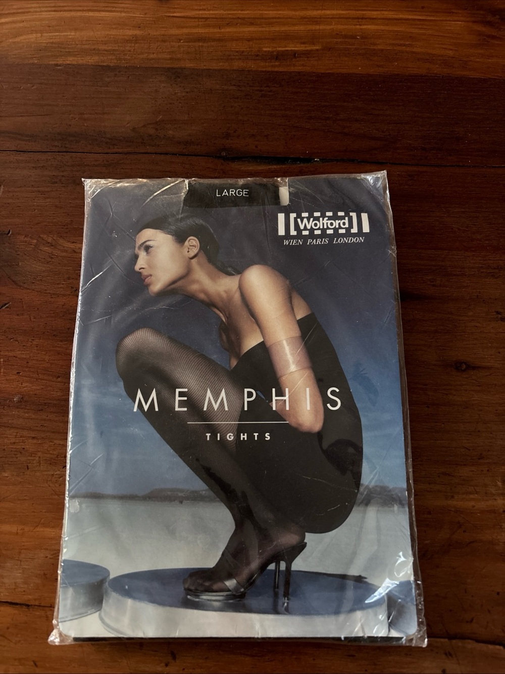 Wolford Black Sheer Tights - Memphis Collection
